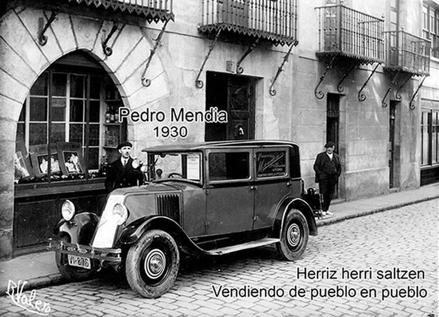 Pedro Mendia en 1930